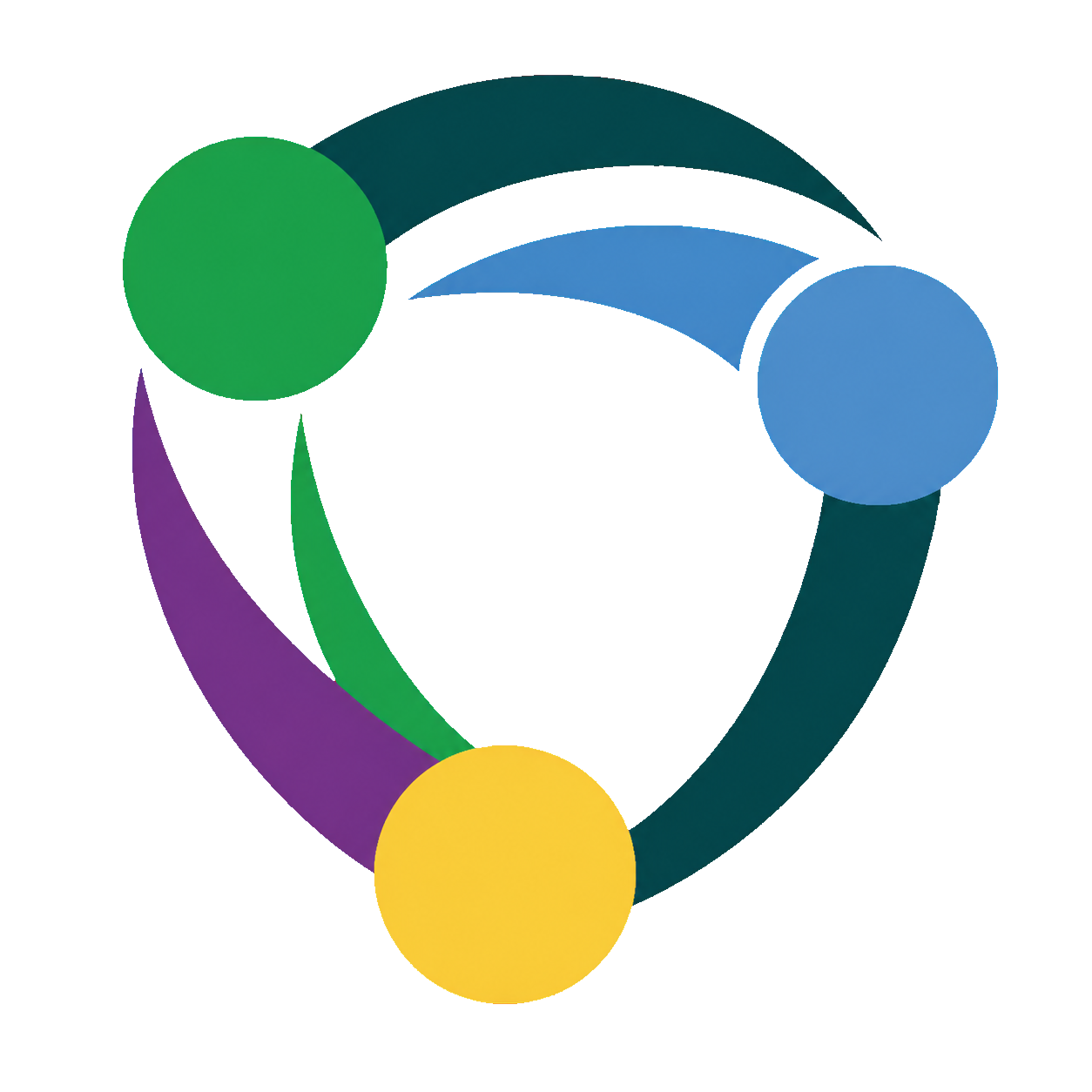 IWRAS26 emblem: three connected nodes representing research, clinical practice and patient communities